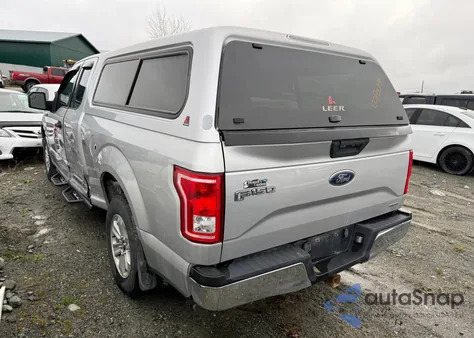 2016 Ford F150 Super Cab from USA, damaged, VIN 1FTEX1C84GFB16320